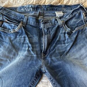 Ariat Men's Relaxed Fit Light Blue Jeans